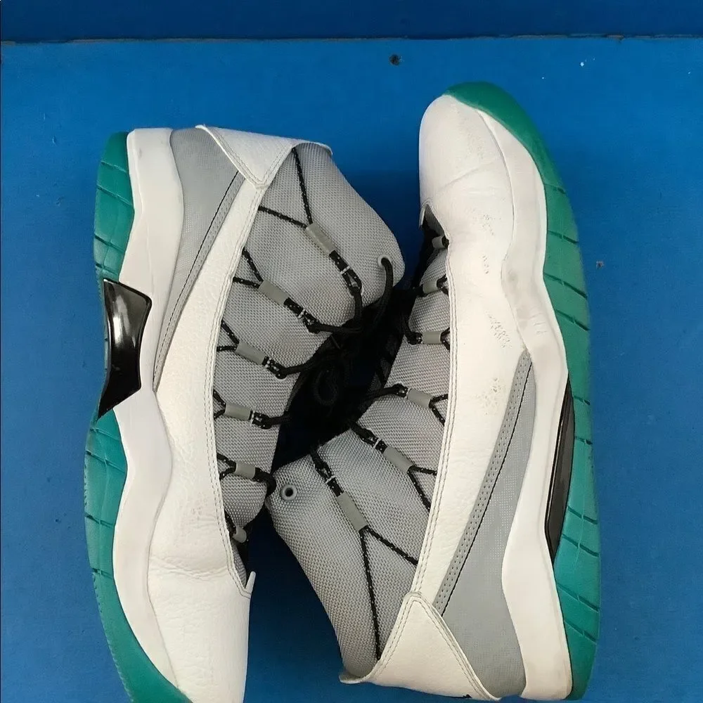 Pre-owned Nike Air Jordan Prime Flight White Grey